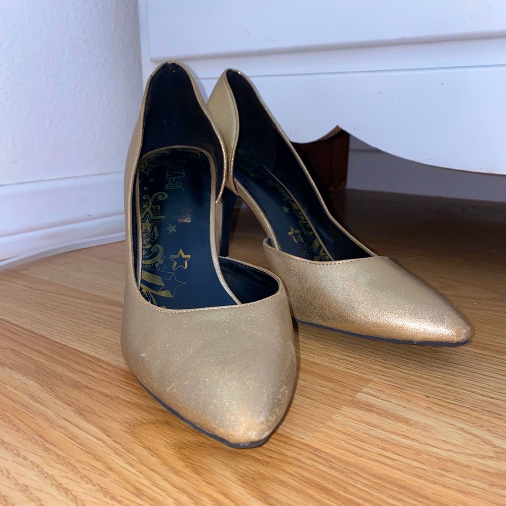 Gold Heels